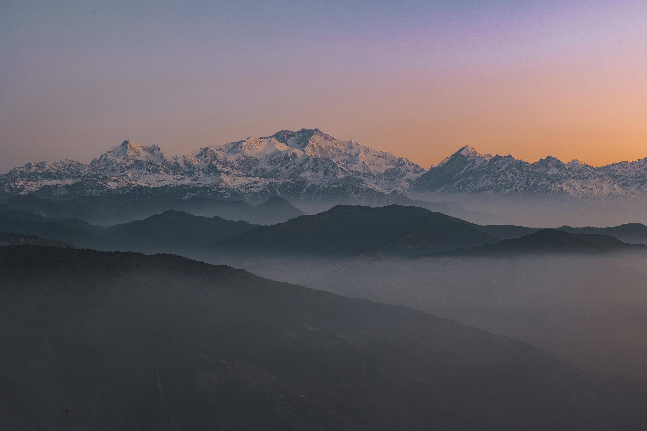 Kanchanjunga Mountain Sunrise